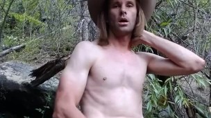 Naked Waterfall Speedo Cowboy