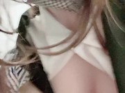 玄関でエッチしちゃう2人、声を出さないように手で口を塞がれながらエッチ - Screenshot 15 of 16 - Sex Doll