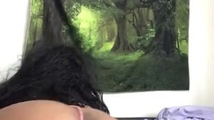 Brownskin cutie does her thing on a bbc