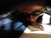 Cheating girlfriend sucks dick metres away from boyfriends house 16/16