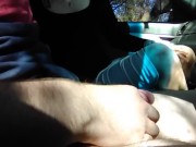 Cheating girlfriend sucks dick metres away from boyfriends house 7/16