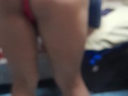 Mostrando mi nueva tanga 15/16