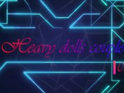 Miss Maskerade Heavy rubber dolls couple fuck encased in latex 01 1/16