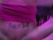 Petite female gets her shaved pussy pounded by husband 3/16