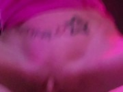 Petite female gets her shaved pussy pounded by husband 9/16