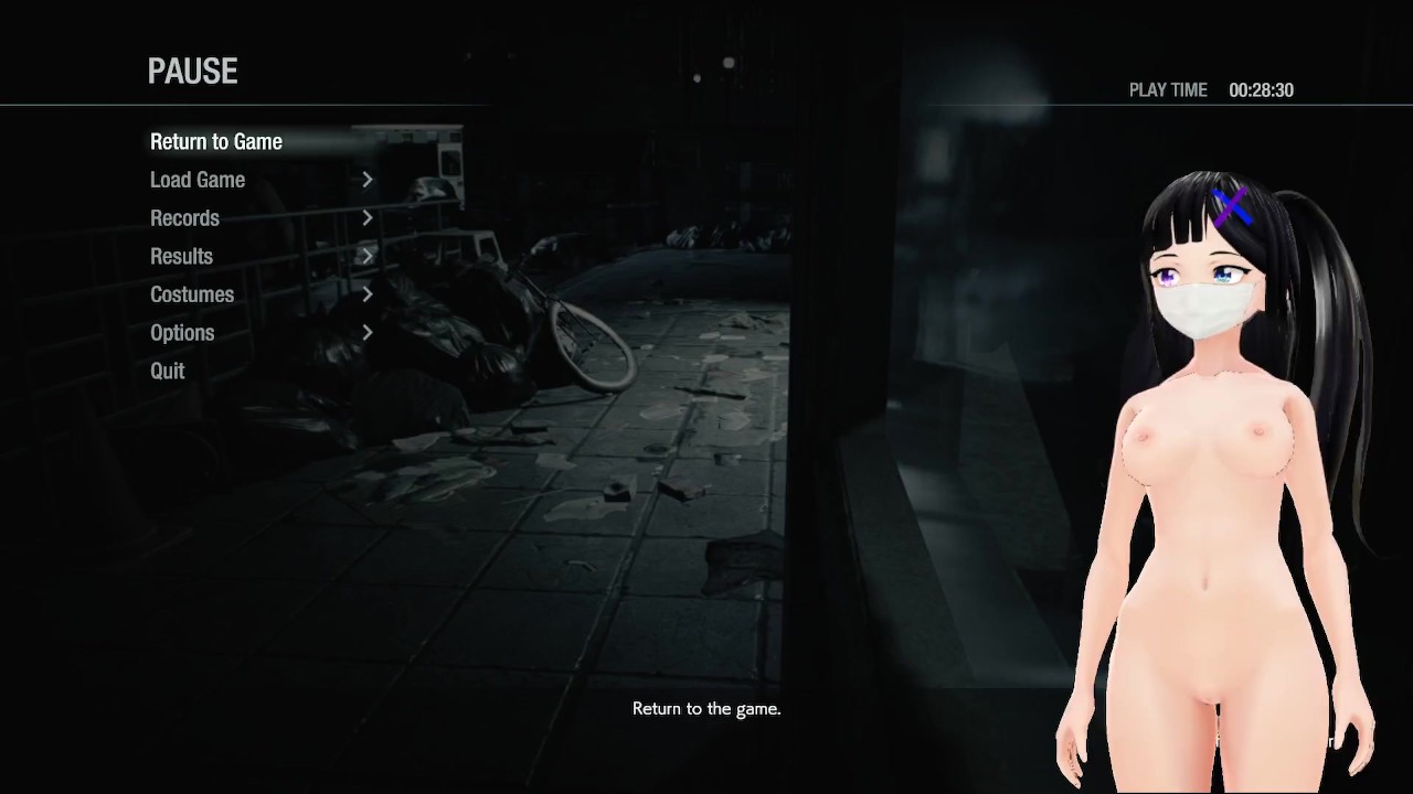 [Vtuber] Miyu plays RE3 Remake (nude mod) [pt1] - RedTube