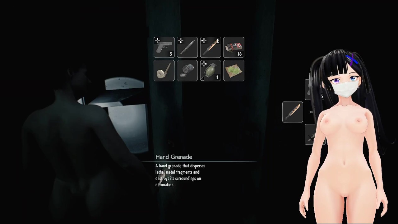 [Vtuber] Miyu plays RE3 Remake (nude mod) [pt1] - RedTube
