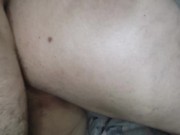 COGIENDO EL CULO GRAN BIEN RICO,CON LECHE EN SUS NALGAS. 14/16