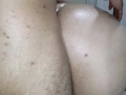 COGIENDO EL CULO GRAN BIEN RICO,CON LECHE EN SUS NALGAS. 15/16