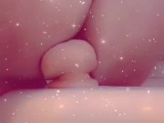 Pt 1 & pt 2 "oiled up riding your cock "
