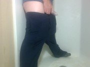 Pissing in a condom 1/16