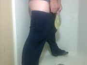 Pissing in a condom 10/16