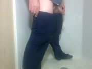 Pissing in a condom 13/16