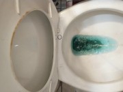 Long piss after holding 