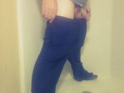 Being Naughty in the Suburbs Pee Compilation with cumming and condom pissing 16/16