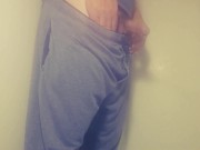 Being Naughty in the Suburbs Pee Compilation with cumming and condom pissing 3/16