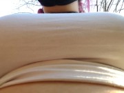 mis tetas naturales rebotando al sol