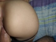 My girlfriend rides my cock fast before her parents arrive 15/16