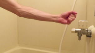 Whipping my forearm!! (S&M)