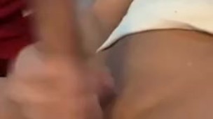 Big dick jerking off