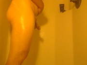 Showering and pissing a little 4/16