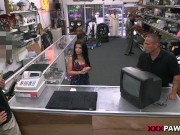 XXXPAWN - Store Owner Fucks Cuban Chick For Her TV 4/16