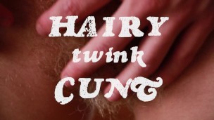 hd hairy ftm twink cumming up close ♥ a tease