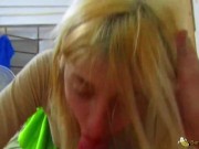 Oral 18 year old blonde girl, submissive and innocent. 14/16