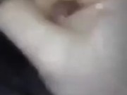 BIG WET WHITE COCK JERKS OFF SLOWLY (SOUND ON)