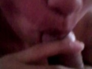 Enseño a mi puta, al principio no quería y le encantó el semen en  la boca 14/16