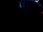 Black Dick Solo Cum while driving 3/16