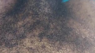 On my porch rubbing and feeling my public hairs 10:33am