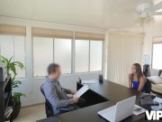 VIP4K Charming cutie agrees to hook up with the hung bank employee 1/16