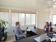 VIP4K Charming cutie agrees to hook up with the hung bank employee 2/16