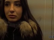 DEBT4k Monica Wet tiene sexo inesperado con el persistente cobrador de deudas 3/16