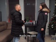 DEBT4k Monica Wet tiene sexo inesperado con el persistente cobrador de deudas 5/16