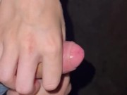 I gave a blowjob to a stranger in the entrance 15/16