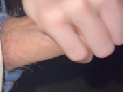 I gave a blowjob to a stranger in the entrance 8/16