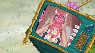 Vivi Brings it Around Town ~ Lewdtuber ~ Edit by Mixtrix ~ I Got a Cat Maid! ~ Spongebob