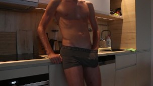 Evening pleasure in the kitchen