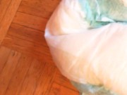 Completely crazy hallucinating dirty game with big diaper 16/16