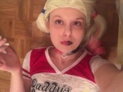 Harley Quinn Smoking