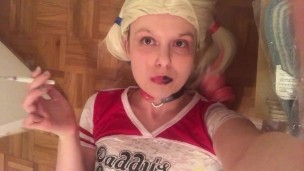 Harley Quinn Smoking