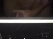 (POV) Real Young Thick Cock Amateur Stud Masturbation With Strong Orgasm and Huge Load In Bathroom