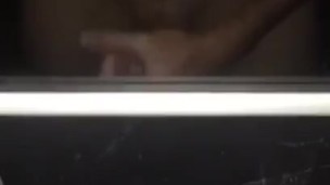 (POV) Real Young Thick Cock Amateur Stud Masturbation With Strong Orgasm and Huge Load In Bathroom