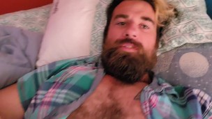 Unbutton Tease - Hairy Chest & Hot Cock in the Summer