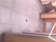 【オナニー公開】雑居ビルのトイレに現れた変態露出狂OLのオナニーMasturbation of a HENTAI exhibitionist japanese girl who appeared in 2/16