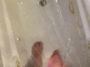 Shower Jerking Off 