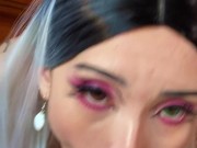 Stepsister can't stop being jealous of a new girl FACIAL CUMSHOT 5/16