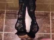 Fleshlight fuck and cum on Girlfriend panties
